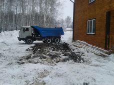 Будущий котлован обозначен.